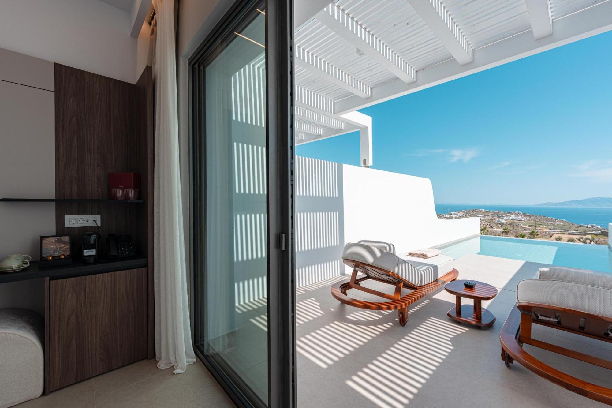 Muse Of Mykonos Luxury Suites Mykonos Town Екстериор снимка