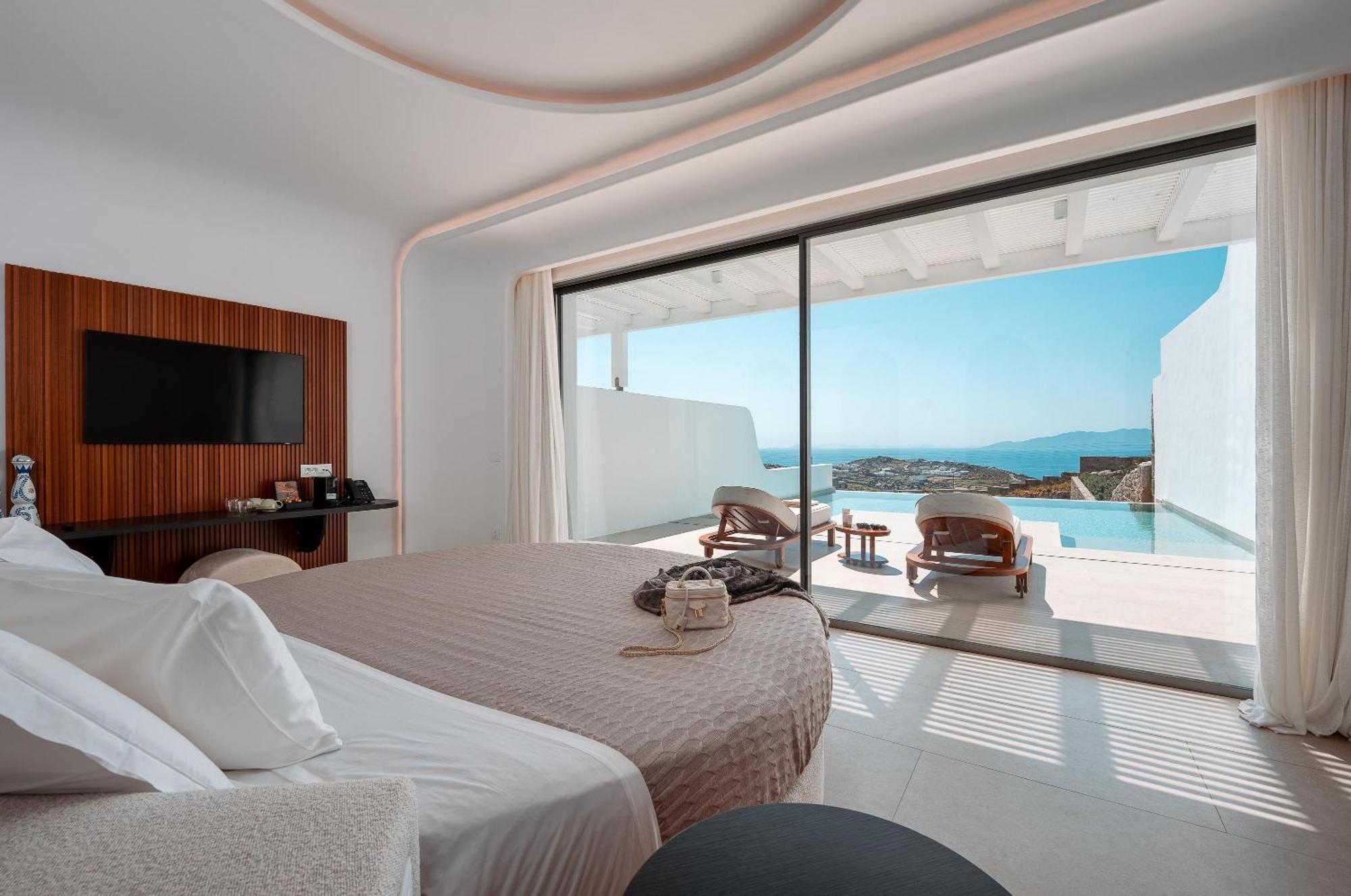 Muse Of Mykonos Luxury Suites Mykonos Town Екстериор снимка